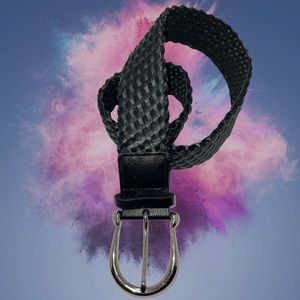 Michael Kors Braided Leather Belt